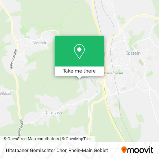 Карта Hitstaaner Gemischter Chor