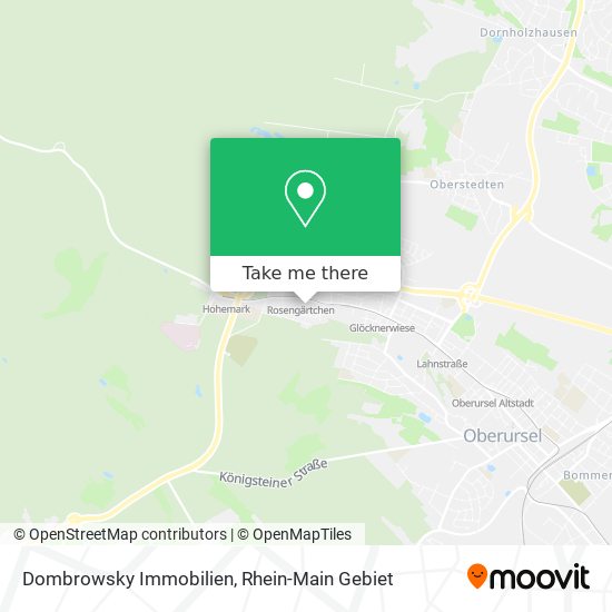 Dombrowsky Immobilien map