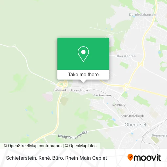 Карта Schieferstein, René, Büro