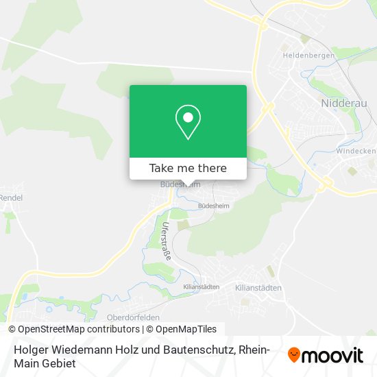 Holger Wiedemann Holz und Bautenschutz map