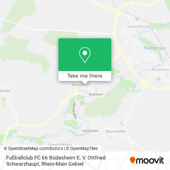 Fußballclub FC 66 Büdesheim E. V. Ottfried Schwarzhaupt map