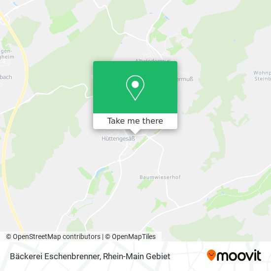 Bäckerei Eschenbrenner map