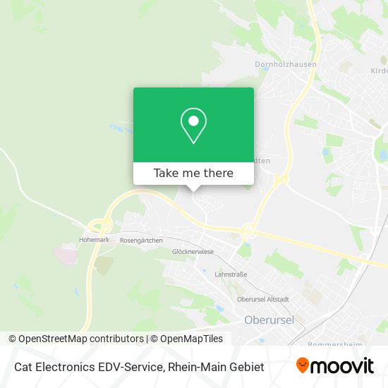 Cat Electronics EDV-Service map