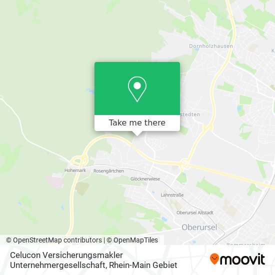 Celucon Versicherungsmakler Unternehmergesellschaft map