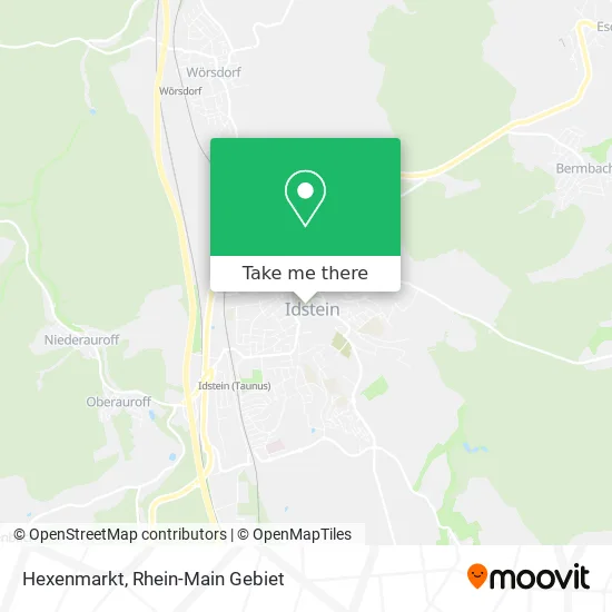 Карта Hexenmarkt