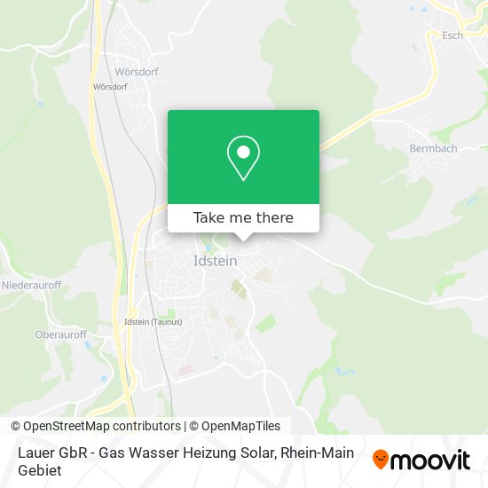 Lauer GbR - Gas Wasser Heizung Solar map