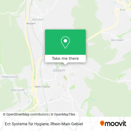 Карта Ect Systeme für Hygiene