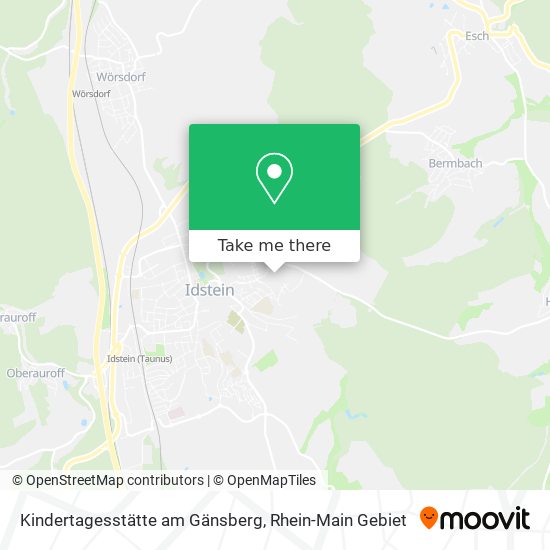 Kindertagesstätte am Gänsberg map
