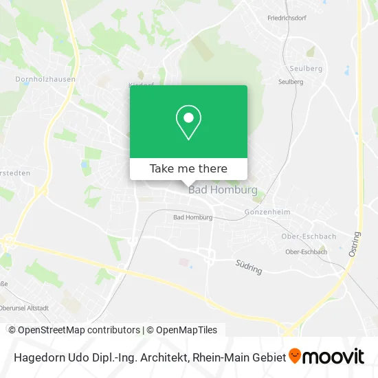 Hagedorn Udo Dipl.-Ing. Architekt map
