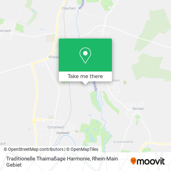 Traditionelle Thaimaßage Harmonie map