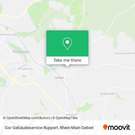 Карта Gsr Gebäudeservice Ruppert