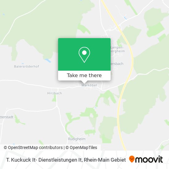 T. Kuckuck It- Dienstleistungen It map