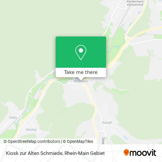 Kiosk zur Alten Schmiede map