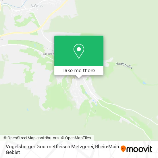 Карта Vogelsberger Gourmetfleisch Metzgerei