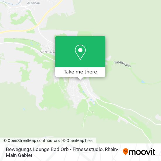 Bewegungs Lounge Bad Orb - Fitnessstudio map