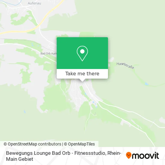 Карта Bewegungs Lounge Bad Orb - Fitnessstudio