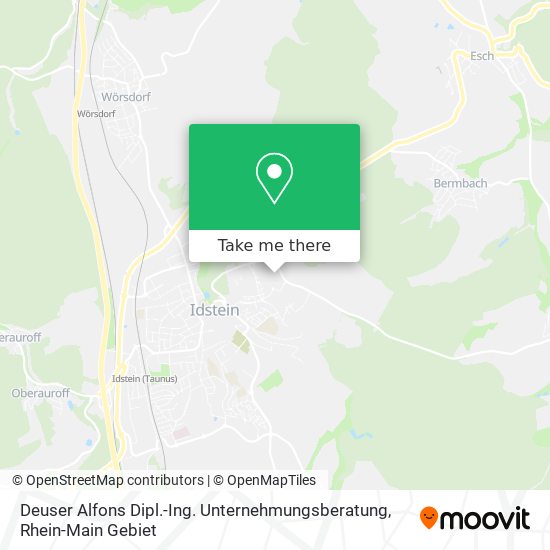 Deuser Alfons Dipl.-Ing. Unternehmungsberatung map