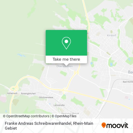 Franke Andreas Schreibwarenhandel map