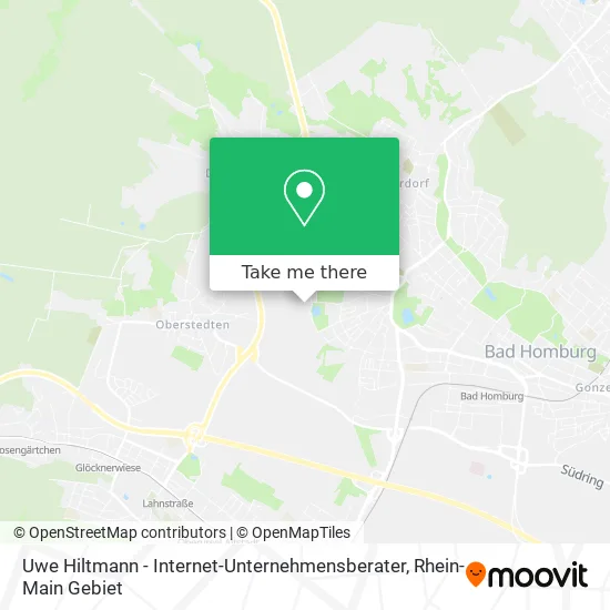 Карта Uwe Hiltmann - Internet-Unternehmensberater