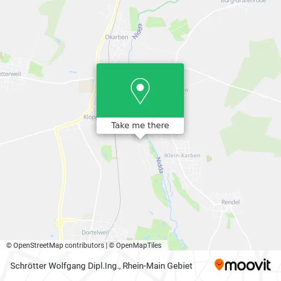 Карта Schrötter Wolfgang Dipl.Ing.