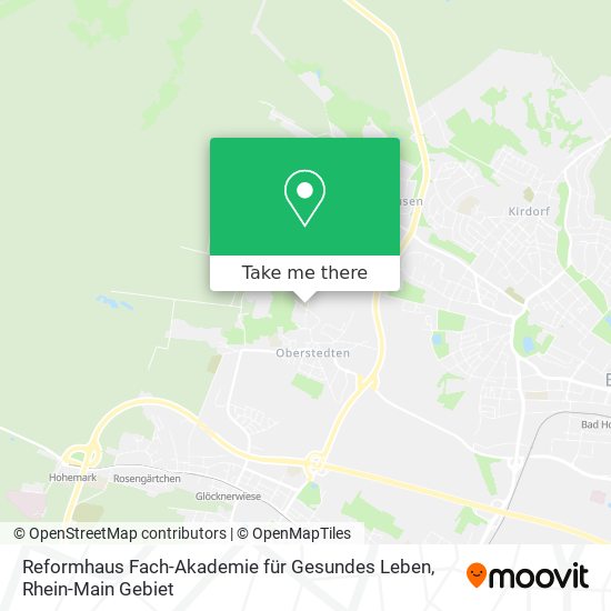 Reformhaus Fach-Akademie für Gesundes Leben map