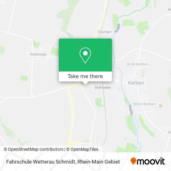 Fahrschule Wetterau Schmidt map