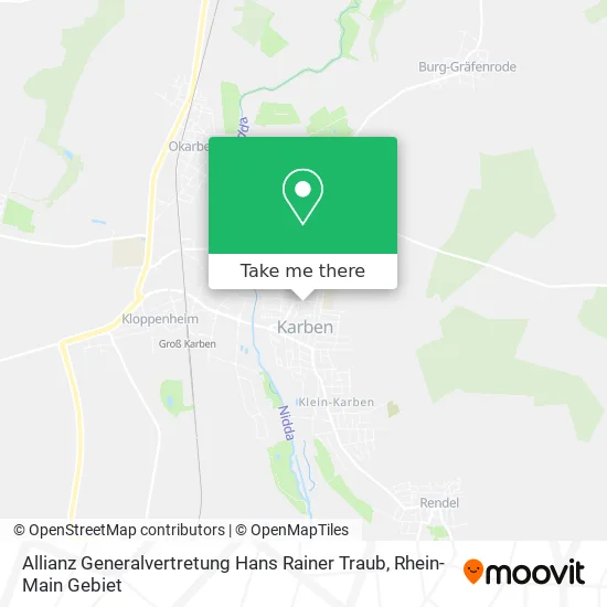 Allianz Generalvertretung Hans Rainer Traub map
