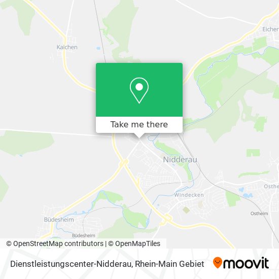 Dienstleistungscenter-Nidderau map