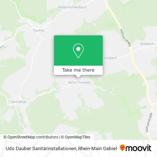 Карта Udo Dauber Sanitärinstallationen