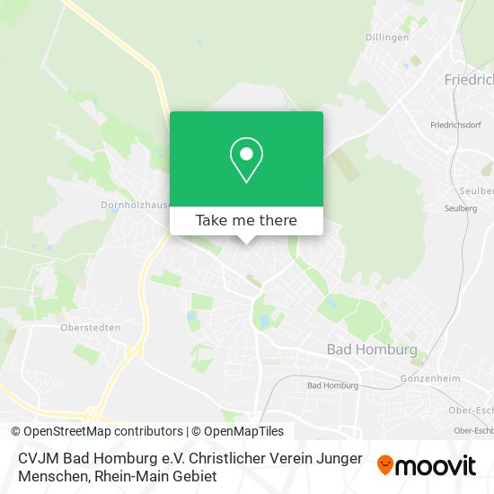 CVJM Bad Homburg e.V. Christlicher Verein Junger Menschen map