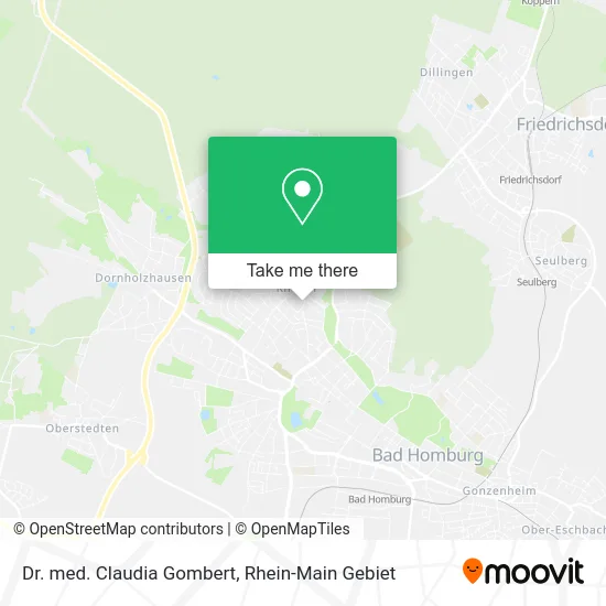 Карта Dr. med. Claudia Gombert