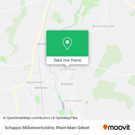 Schappo Möbelwerkstätte map