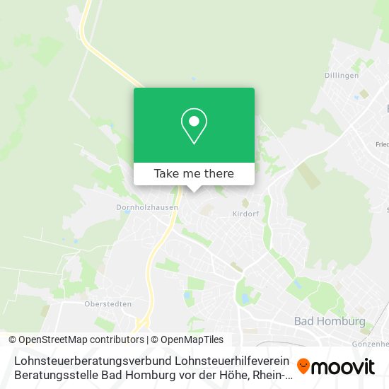 Lohnsteuerberatungsverbund Lohnsteuerhilfeverein Beratungsstelle Bad Homburg vor der Höhe map