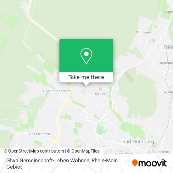 Карта Glwa Gemeinschaft-Leben Wohnen