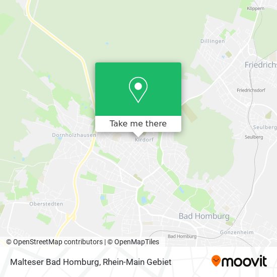 Malteser Bad Homburg map
