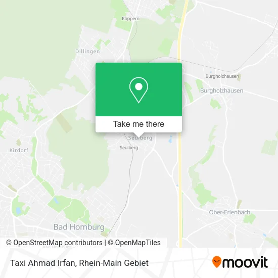 Карта Taxi Ahmad Irfan