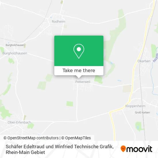 Карта Schäfer Edeltraud und Winfried Technische Grafik