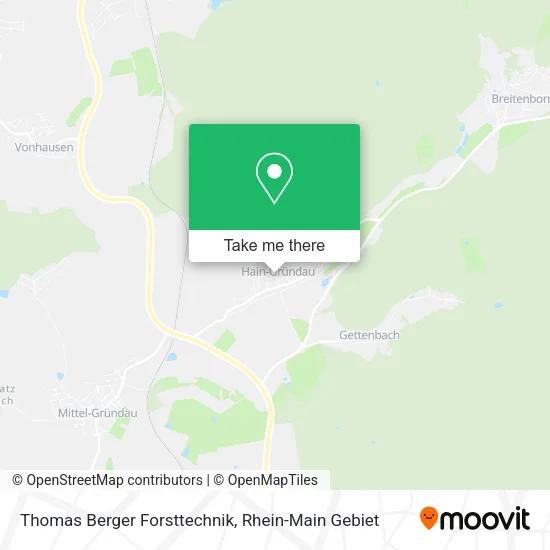 Карта Thomas Berger Forsttechnik
