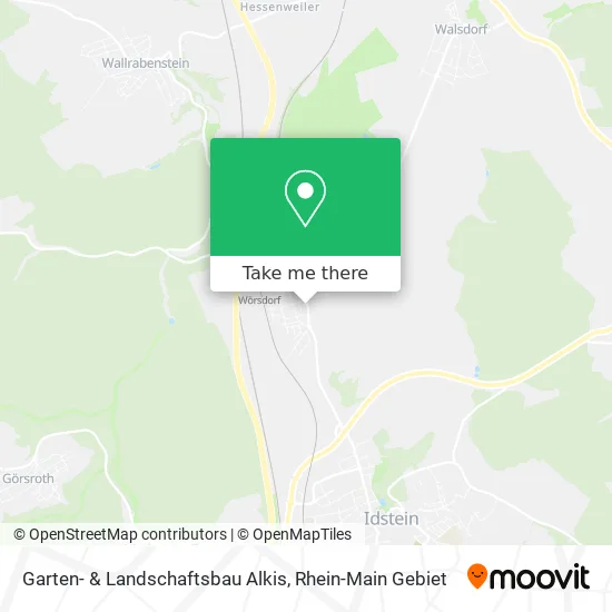 Карта Garten- & Landschaftsbau Alkis