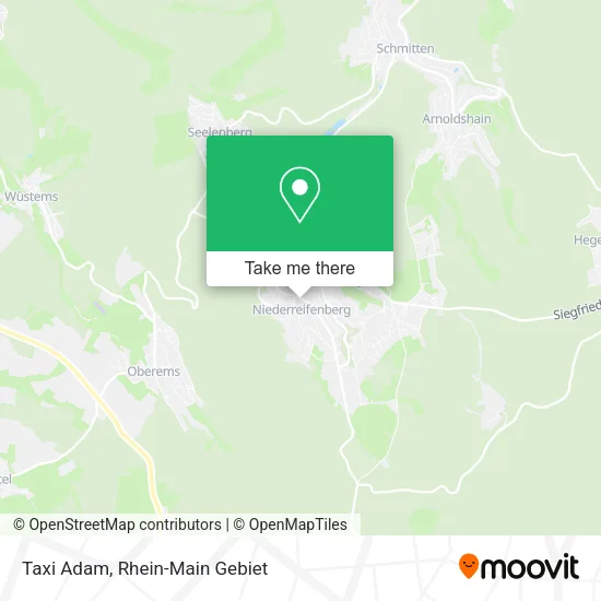 Карта Taxi Adam