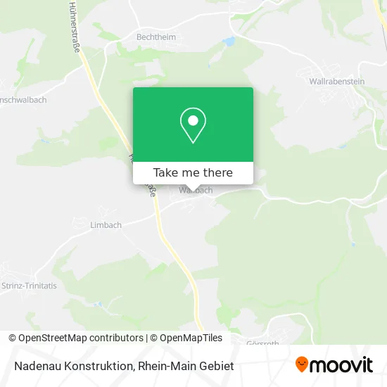 Карта Nadenau Konstruktion