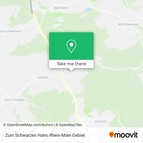 Карта Zum Schwarzen Hahn