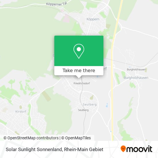 Solar Sunlight Sonnenland map