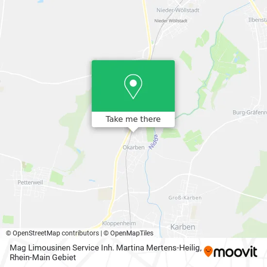 Карта Mag Limousinen Service Inh. Martina Mertens-Heilig