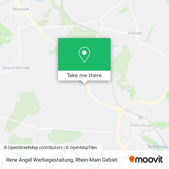 Rene Angel Werbegestaltung map