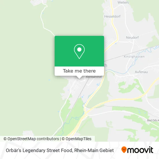 Карта Orbär's Legendary Street Food