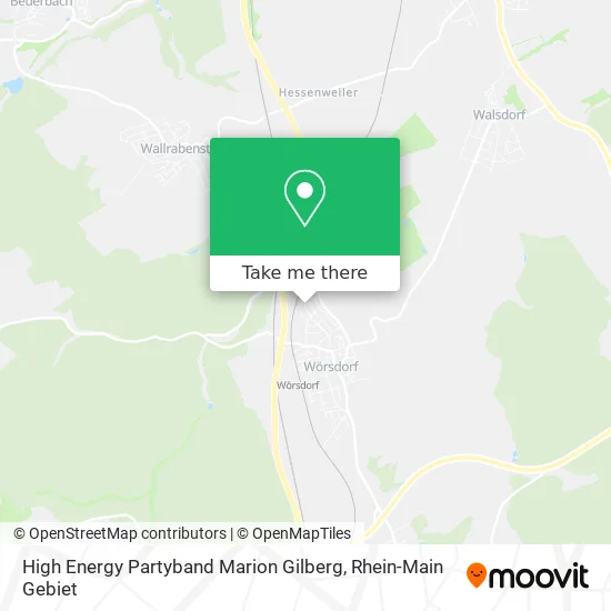 Карта High Energy Partyband Marion Gilberg