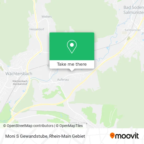 Карта Moni S Gewandstube