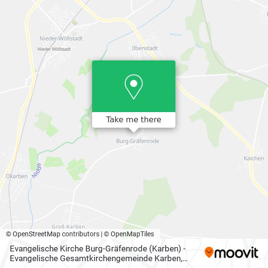 Evangelische Kirche Burg-Gräfenrode (Karben) - Evangelische Gesamtkirchengemeinde Karben map