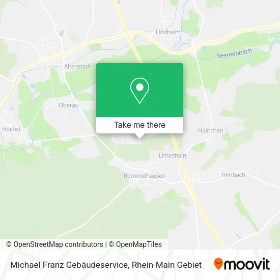 Карта Michael Franz Gebäudeservice